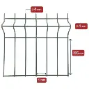 Panneau rigide - Gamme Eco (Vert, 830x2500).webp