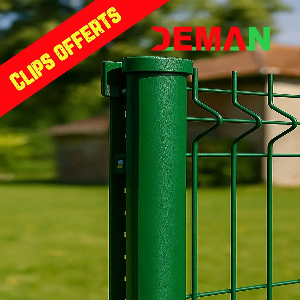 Poteaux Demafix (Vert, 1075mm)