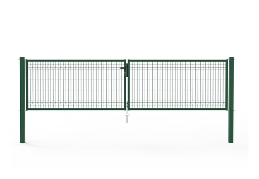 Portillons 4m (4000x1000, Vert)